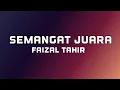 Download Lagu Semangat Juara - Faizal Tahir
