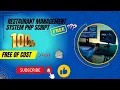 how to get Restaurant Management System php Script Free Source Code