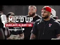 Texas Tech Football Mic d Up Imarjaye Albury Sr 8 17 26