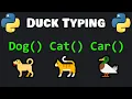 Learn Python DUCK TYPING in 4 minutes
