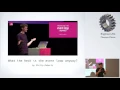 Call stack heap queue event loop - Talk JS