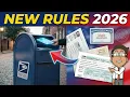 New USPS Rules for 2026 Impact Social Security Taxes Medicare and Mail-In Ballots