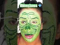 The Grinch Rhinestone Makeup Tutorial