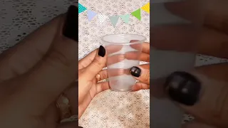 بكوباية بلاستيك هنعمل احلى توزيعات للعيد وبشكل مميز Eid العيد Eid2023 Eidmubarak توزيعات 