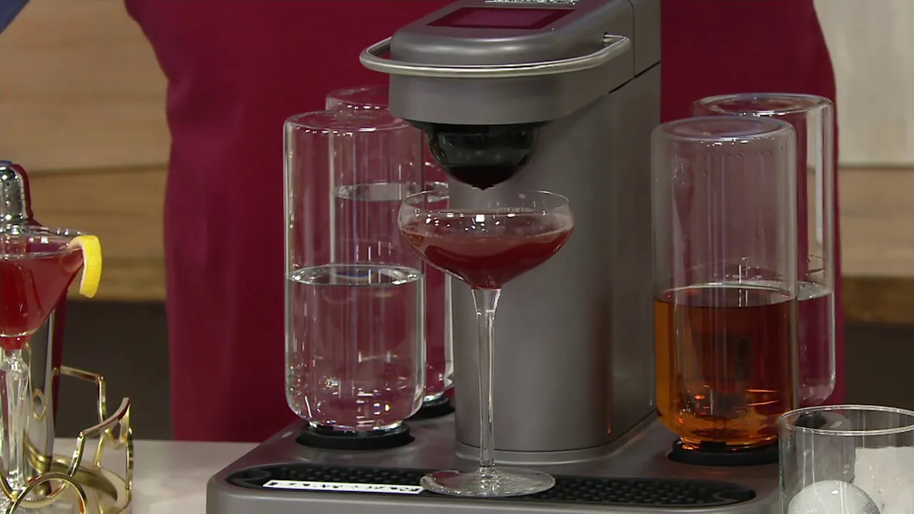 Bartesian Premium Cocktail Maker w/ 6 Variety Cocktail Mixes on QVC