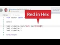 ex26 Color Labels using tkinter pt1