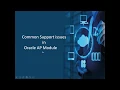 Common Support issues in Oracle AP Module