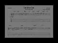 "Time After Time" - Chet Baker (Jazz Guitar Transcription)