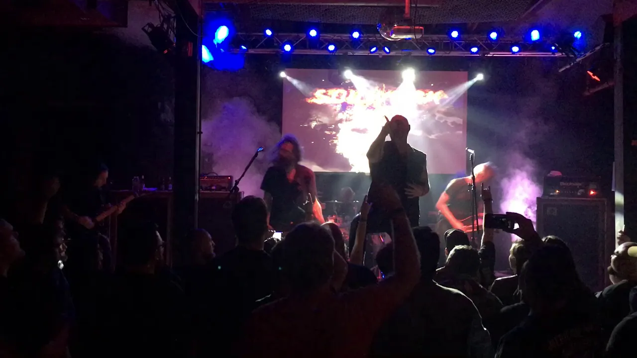 Soilwork The Ride Majestic Live 11-6-16 Fury Tour Diamond Pub Concert Hall Louisville KY