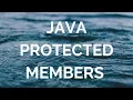 java protected members manohar academy