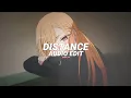 Lagu distance - rarin [edit audio]