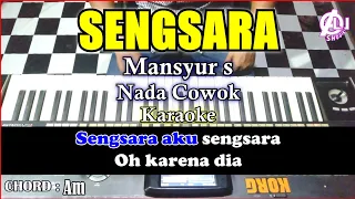 sengsara karaoke mansyur s cover korg pa3x nada cowok