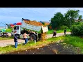Download Lagu Mix 2 Video, Small Project, Land filling, By Bulldozer MITSUBISHI BD2F, Dump Truck 5Ton