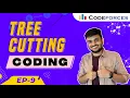 Coding Tree Cutting DFS Application Codeforces Graph Series DSA - Ep 9