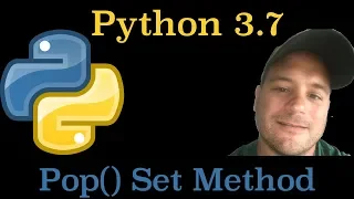 Python 3 7 How To Use The Set Pop Method In Python