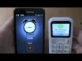 Incoming+alarms at the Same Time Samsung Galaxy Note 1 black+Fly Ezzy 5 White