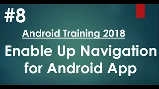 Android tutorial 2018 - 08