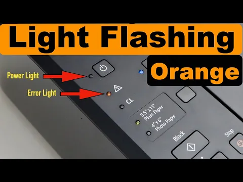 Download MP3 Canon Pixma MG3600 Light Blinking / Orange Error & Green Power light blinking !!