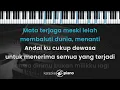 Cukup Dewasa - Wijaya 80 (KARAOKE PIANO - FEMALE KEY)