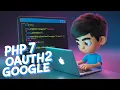 PHP 7 OAuth2 Google Login Logout Script to Store User in MySQL Database and Display in Browser