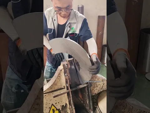 Watching flat steel transform into continuous spiral flighting is pure perfection