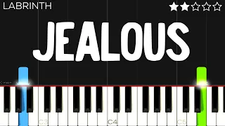 Download Labrinth - Jealous | EASY Piano Tutorial MP3