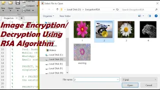 RSA Image Using Matlab Project Code