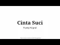 Lagu Cinta Suci - Funky Kopral | Piano Instrumental