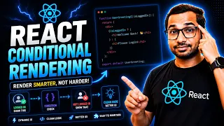 Conditional Rendering in React Ternary Explained React Tutorial for Beginners