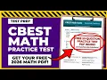CBEST Math Practice Test 25 Questions with Answer Key