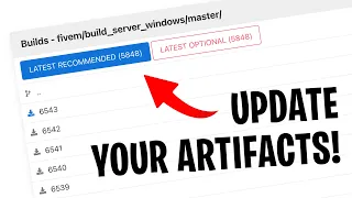 How to Update your FiveM Server s Artifacts