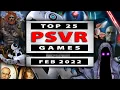 Top 25 PlayStation VR Games February 2022