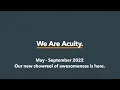 We Are Acuity Showreel May - September 2022