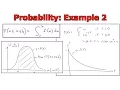 Probability Example 2 Exponentially Decreasing Probability Density Function