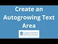 jQuery Create an Autogrowing Text Area Textarea that Resizes Automatically Crypters Infotech