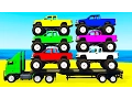 Download LEARN COLORS w Monster Truck & Learn Numbers for Kids w Cars Cartoon Learning Video mp4 3gp mp3 videos - waplic
