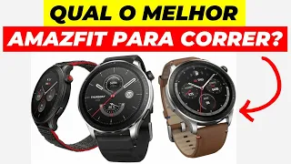 Qual o Melhor AMAZFIT para CORRER?