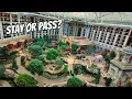 Inside Gaylord Texan Massive Atrium Resort Stay