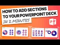 How and Why to Add Sections in PowerPoint in 2 Minutes