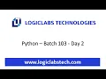 Python - Batch 103