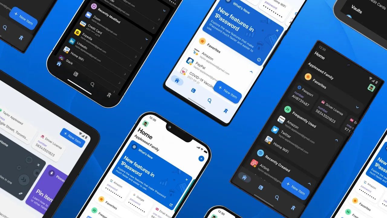 1Password Feature demo video