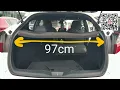 Toyota C-HR boot dimensions in centimeters 2016 - present
