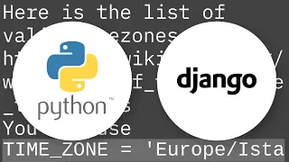 How to set the timezone in Django