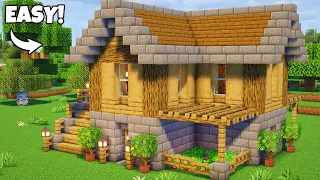 Minecraft Easy Starter Survival House Tutorial