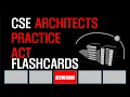 Architects Practice Act California Supplemental Exam CSE