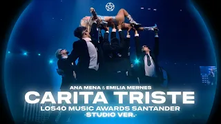 ana mena u0026 emilia carita triste los40 music awards santander 2024 studio ver jey
