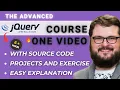 jQuery Advance Full Course - Projects Exercise jQuery Tutorial