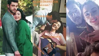 مسلسل أنت في كل مكان الحلقة 19 ديمير يستغرب من غناء سيلين ضخك ورقص وغناء في الكواليس 