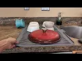 Why This Incredible Dish Drying Mat Makes Washing EASIER And FASTER