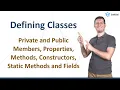 Defining Classes - Java Foundations Certification